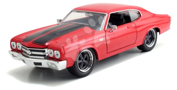 Autíčko Chevy Chevelle 1970 Fast & Furious Jada kovové s otvárateľnými časťami dĺžka 20 cm 1:24Autíčko Chevy Chevelle 1970 Fast & Furious Jada kovové s otvárateľnými časťami dĺžka 20 cm 1:24