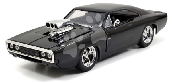 Autíčko na diaľkové ovládanie RC Dodge Charger 1970 Fast & Furious Jada čierne dĺžka 18 cm 1:24 od 6 rokovAutíčko na diaľkové ovládanie RC Dodge Charger 1970 Fast & Furious Jada čierne dĺžka 18 cm 1:24 od 6 rokov