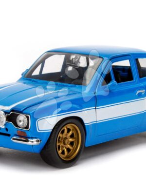 Autíčko Ford Escort 1974 Fast & Furious Jada kovové s otvárateľnými časťami a gumenými kolieskami dĺžka 18 cm 1:24Autíčko Ford Escort 1974 Fast & Furious Jada kovové s otvárateľnými časťami a gumenými kolieskami dĺžka 18 cm 1:24