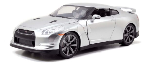 Autíčko Nissan GT-R 2009 Fast & Furious Jada kovové s otvárateľnými časťami dĺžka 19 cm 1:24Autíčko Nissan GT-R 2009 Fast & Furious Jada kovové s otvárateľnými časťami dĺžka 19 cm 1:24