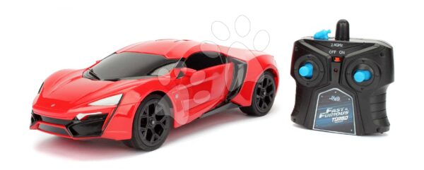 Autíčko na diaľkové ovládanie RC Lykan Hypersport Fast & Furious Jada dĺžka 28 cm 1:16 od 6 rokovAutíčko na diaľkové ovládanie RC Lykan Hypersport Fast & Furious Jada dĺžka 28 cm 1:16 od 6 rokov