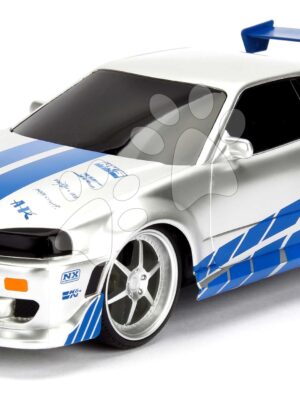 Autíčko na diaľkové ovládanie RC Nissan Skyline GTR Fast & Furious Jada dĺžka 29 cm 1:16 od 6 rokovAutíčko na diaľkové ovládanie RC Nissan Skyline GTR Fast & Furious Jada dĺžka 29 cm 1:16 od 6 rokov