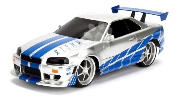 Autíčko na diaľkové ovládanie RC Nissan Skyline GTR Fast & Furious Jada dĺžka 29 cm 1:16 od 6 rokovAutíčko na diaľkové ovládanie RC Nissan Skyline GTR Fast & Furious Jada dĺžka 29 cm 1:16 od 6 rokov