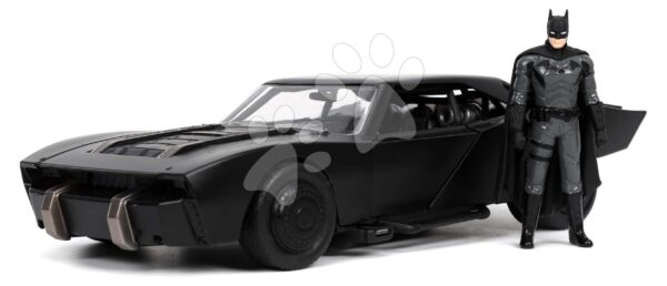 Autíčko Batman Batmobile Jada kovové s otvárateľnými dverami a figúrkou Batmana dĺžka 19 cm 1:24Autíčko Batman Batmobile Jada kovové s otvárateľnými dverami a figúrkou Batmana dĺžka 19 cm 1:24