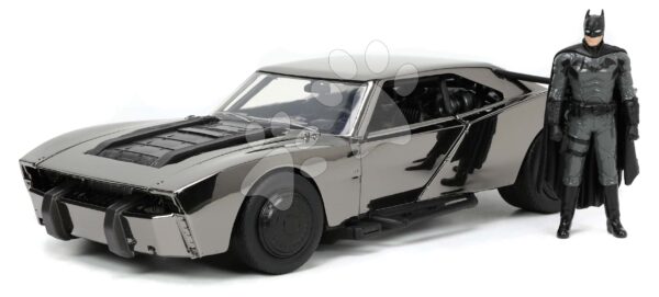 Autíčko Batman Batmobile 2022 Comic Con Jada kovové s otvárateľnými dverami a figúrkou Batmana dĺžka 19 cm 1:24Autíčko Batman Batmobile 2022 Comic Con Jada kovové s otvárateľnými dverami a figúrkou Batmana dĺžka 19 cm 1:24