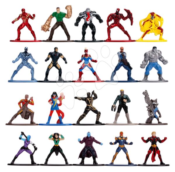 Figúrky zberateľské Marvel 20-Pack Wave 3 Jada kovové sada 20 druhov výška 4 cmFigúrky zberateľské Marvel 20-Pack Wave 3 Jada kovové sada 20 druhov výška 4 cm