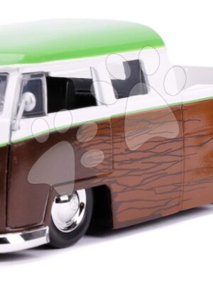 Autíčko Marvel Groot 1963 VW Bus Pickup Jada kovové s otvárateľnými časťami a figúrkou Groot dĺžka 20