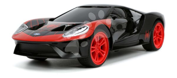 Autíčko na diaľkové ovládanie RC Marvel Miles Morales 2017 Ford GT Jada dĺžka 28 cm 1:16 od 6 rokovAutíčko na diaľkové ovládanie RC Marvel Miles Morales 2017 Ford GT Jada dĺžka 28 cm 1:16 od 6 rokov