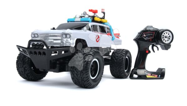 Autíčko na diaľkové ovládanie RC Offroad Ghostbusters Jada terénne s pohonom 4 kolies dĺžka 45 cm 1:12 od 8 rokovAutíčko na diaľkové ovládanie RC Offroad Ghostbusters Jada terénne s pohonom 4 kolies dĺžka 45 cm 1:12 od 8 rokov