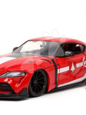 Autíčko Robotech ´20 Toyota Supra Jada kovové s otvárateľnými časťami a figúrkou Miriya Sterling dĺžka 20 cm 1:24Autíčko Robotech ´20 Toyota Supra Jada kovové s otvárateľnými časťami a figúrkou Miriya Sterling dĺžka 20 cm 1:24