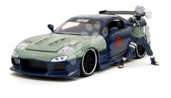 Autíčko Mazda RX-7 1993 Jada kovové s otvárateľnými časťami a figúrka Kakashi dĺžka 20 cm 1:24Autíčko Mazda RX-7 1993 Jada kovové s otvárateľnými časťami a figúrka Kakashi dĺžka 20 cm 1:24