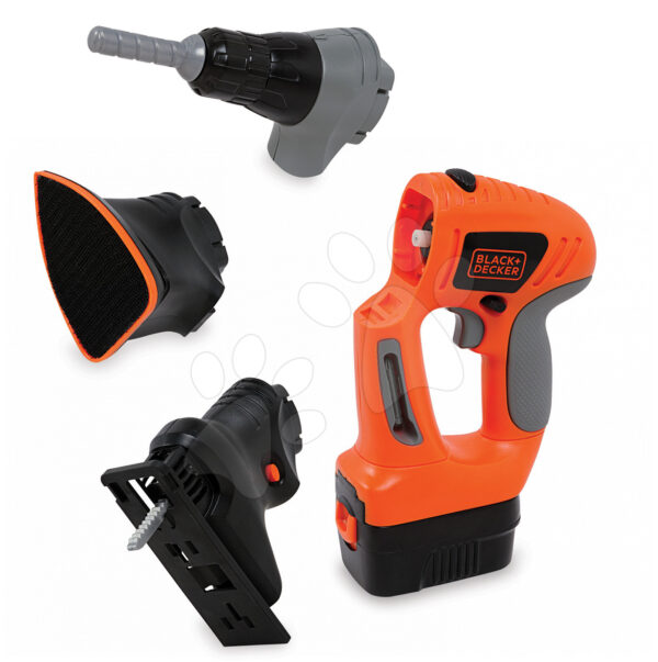 Smoby detské náradie Black+Decker Evo 360102 čierno-oranžovéSmoby detské náradie Black+Decker Evo 360102 čierno-oranžové