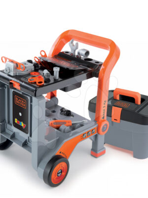 Smoby dielňa na kolieskach Black&Decker Devil Workmate 360202 sivo-oranžováSmoby dielňa na kolieskach Black&Decker Devil Workmate 360202 sivo-oranžová