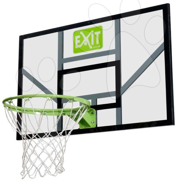 Basketbalová doska s košom Galaxy basketball backboard Exit Toys transparentný polykarbonátBasketbalová doska s košom Galaxy basketball backboard Exit Toys transparentný polykarbonát