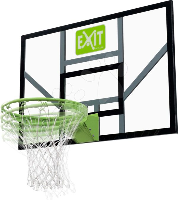 Basketbalová doska s flexibilným košom Galaxy basketball backboard Exit Toys transparentný polykarbonátBasketbalová doska s flexibilným košom Galaxy basketball backboard Exit Toys transparentný polykarbonát