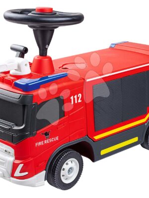 Odrážadlo požiarne auto Volvo Fire Truck BIG s reálnym dizajnom s funkčnou striekačkou a odkladacím priečinkom od 24 mesOdrážadlo požiarne auto Volvo Fire Truck BIG s reálnym dizajnom s funkčnou striekačkou a odkladacím priečinkom od 24 mes