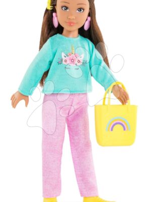 Bábika Luna Shopping Set Corolle Girls s dlhými hnedými vlasmi 28 cm 6 doplnkov od 4 rokovBábika Luna Shopping Set Corolle Girls s dlhými hnedými vlasmi 28 cm 6 doplnkov od 4 rokov