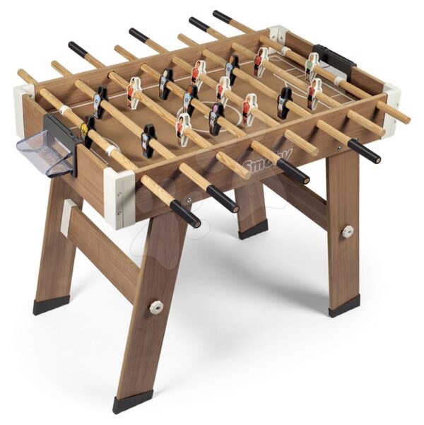 Drevený futbalový stôl Click&Goal Soccer Table Smoby skladací a rozkladací za 10 minút s 2 loptičkami od 8 rokovDrevený futbalový stôl Click&Goal Soccer Table Smoby skladací a rozkladací za 10 minút s 2 loptičkami od 8 rokov