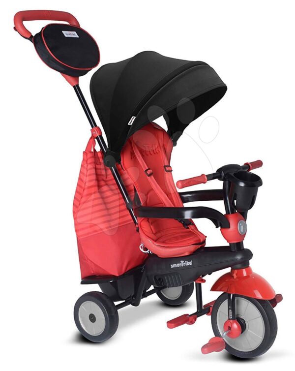 Trojkolka SWING DLX 4v1 Red TouchSteering smarTrike s tlmičom a voľnobehom + UV filter červeno-čierna od 10 mesTrojkolka SWING DLX 4v1 Red TouchSteering smarTrike s tlmičom a voľnobehom + UV filter červeno-čierna od 10 mes