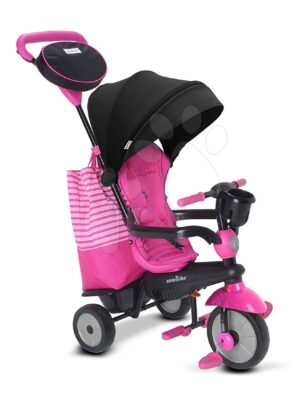 Trojkolka SWING DLX 4v1 Pink TouchSteering smarTrike s tlmičom a voľnobehom + UV filter ružová od 10 mesTrojkolka SWING DLX 4v1 Pink TouchSteering smarTrike s tlmičom a voľnobehom + UV filter ružová od 10 mes