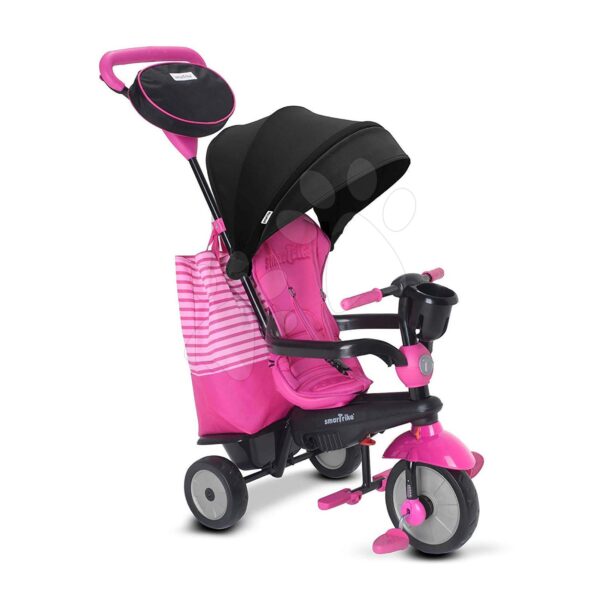 Trojkolka SWING DLX 4v1 Pink TouchSteering smarTrike s tlmičom a voľnobehom + UV filter ružová od 10 mesTrojkolka SWING DLX 4v1 Pink TouchSteering smarTrike s tlmičom a voľnobehom + UV filter ružová od 10 mes