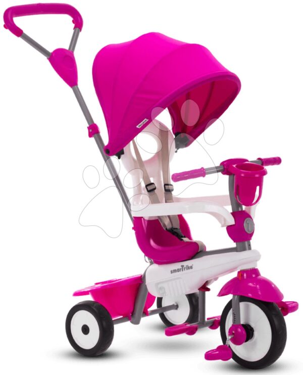 Trojkolka Breeze Plus Pink Classic smarTrike TouchSteering ovládanie s držiakom na fľašu a gumené kolesá s tlmičom od 10 mesTrojkolka Breeze Plus Pink Classic smarTrike TouchSteering ovládanie s držiakom na fľašu a gumené kolesá s tlmičom od 10 mes