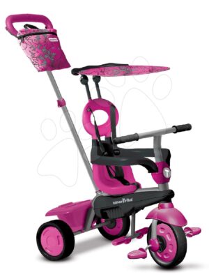 smarTrike trojkolka Vanilla 4v1 Pink Touch Steering ružová so slnečníkom 6702200smarTrike trojkolka Vanilla 4v1 Pink Touch Steering ružová so slnečníkom 6702200