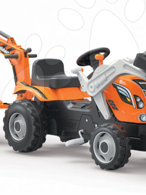 Smoby traktor Builder Max 710110 oranžovýSmoby traktor Builder Max 710110 oranžový