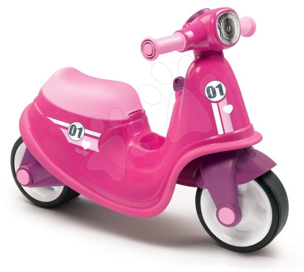 Smoby odrážadlo motorka s reflektorom Scooter Pink ružové 721001Smoby odrážadlo motorka s reflektorom Scooter Pink ružové 721001