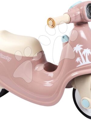 Odrážadlo motorka s reflektorom Scooter Pink Smoby s gumenými kolesami ružové od 18 mesOdrážadlo motorka s reflektorom Scooter Pink Smoby s gumenými kolesami ružové od 18 mes