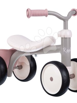 Odrážadlo Rookie Ride-on Pink Smoby s kovovou konštrukciou a otočnými riadidlami od 12 mesOdrážadlo Rookie Ride-on Pink Smoby s kovovou konštrukciou a otočnými riadidlami od 12 mes