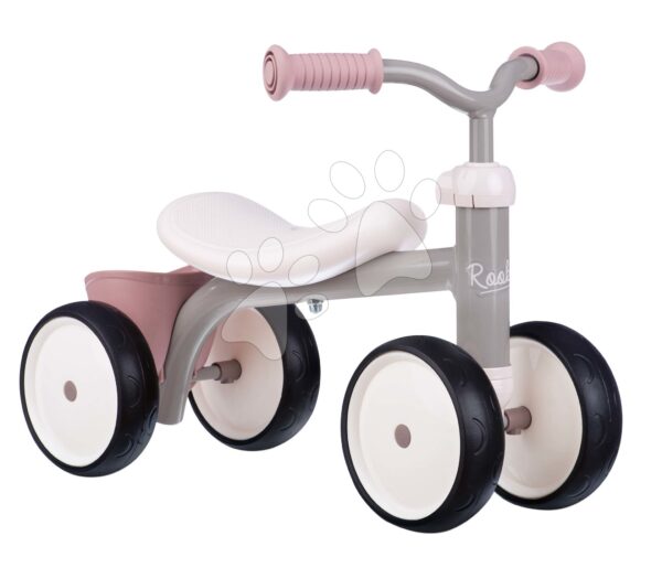 Odrážadlo Rookie Ride-on Pink Smoby s kovovou konštrukciou a otočnými riadidlami od 12 mesOdrážadlo Rookie Ride-on Pink Smoby s kovovou konštrukciou a otočnými riadidlami od 12 mes