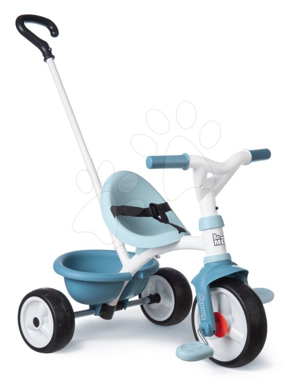 Trojkolka s voľnobehom Be Move Tricycle Blue Smoby s vodiacou tyčou a EVA kolesami modrá od 15 mesTrojkolka s voľnobehom Be Move Tricycle Blue Smoby s vodiacou tyčou a EVA kolesami modrá od 15 mes