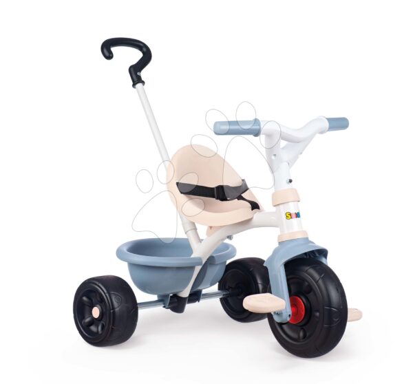 Trojkolka Be Fun Tricycle Blue Smoby s 95 cm vodiacou tyčou od 15 mesTrojkolka Be Fun Tricycle Blue Smoby s 95 cm vodiacou tyčou od 15 mes