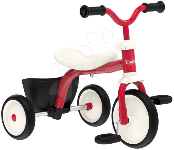 Trojkolka a odrážadlo Retro Rookie Trike Smoby ultraľahká s pedálmi a tichými gumenými kolesami od 24 mesTrojkolka a odrážadlo Retro Rookie Trike Smoby ultraľahká s pedálmi a tichými gumenými kolesami od 24 mes