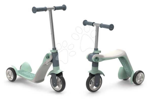 Kolobežka&odrážadlo Reversible Switch 2v1 Scooter Smoby trojkolesová s tichým chodom a výška rúčky 53/63 cm nosnosť 20 kg od 18 mesKolobežka&odrážadlo Reversible Switch 2v1 Scooter Smoby trojkolesová s tichým chodom a výška rúčky 53/63 cm nosnosť 20 kg od 18 mes