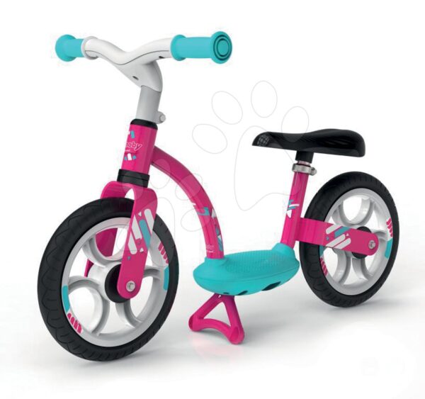 Smoby balančné odrážadlo Balance Bike Comfort Pink s kovovou konštrukciou a výškovo nastaviteľným sedadlom 770123Smoby balančné odrážadlo Balance Bike Comfort Pink s kovovou konštrukciou a výškovo nastaviteľným sedadlom 770123