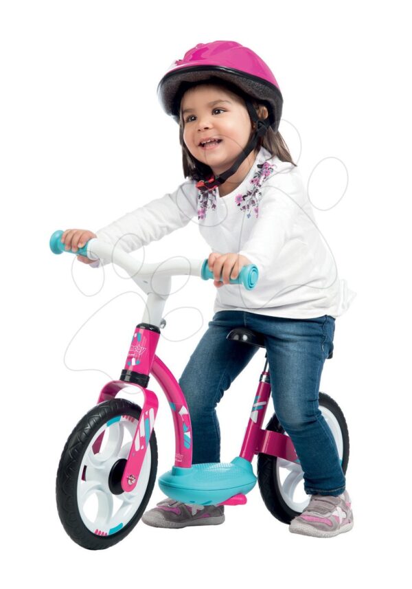 Smoby balančné odrážadlo pre deti Learning Bike 452052 bielo-ružovéSmoby balančné odrážadlo pre deti Learning Bike 452052 bielo-ružové