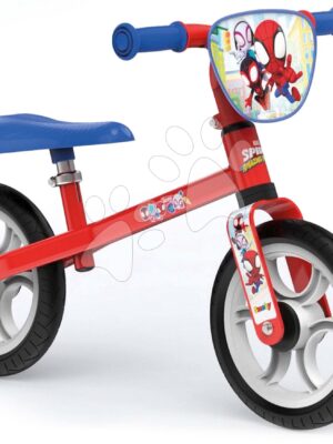 Balančné odrážadlo Spidey First Bike Smoby s kovovou konštrukciou a 33-38 cm nastaviteľným sedadlom od 24 mesBalančné odrážadlo Spidey First Bike Smoby s kovovou konštrukciou a 33-38 cm nastaviteľným sedadlom od 24 mes