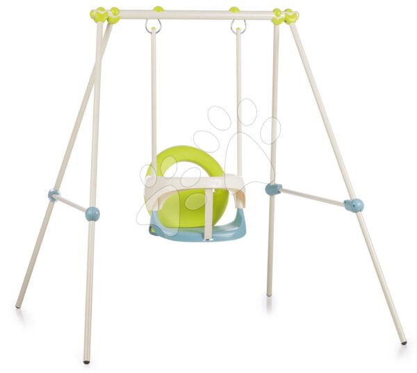 Hojdačka s kovovou konštrukciou Metal Baby Swing 120 cm Smoby od 6 mesHojdačka s kovovou konštrukciou Metal Baby Swing 120 cm Smoby od 6 mes