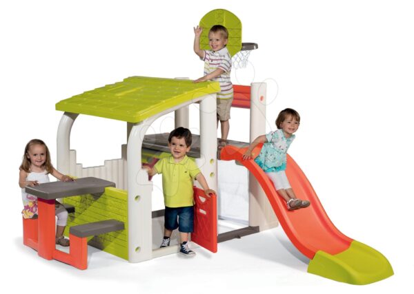 Smoby hracie centrum Multisport Fun Center so 150 cm šmykľavkou