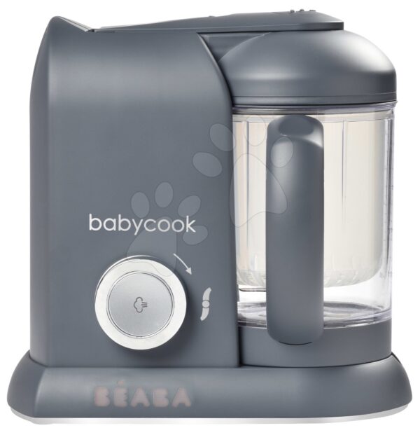 Parný varič a mixér Beaba Babycook® Solo Dark Grey od 0 mesParný varič a mixér Beaba Babycook® Solo Dark Grey od 0 mes