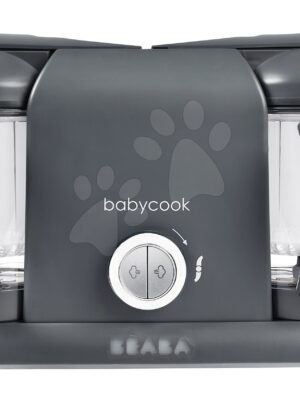 Parný varič a mixér Beaba Babycook® Duo Plus Dark Grey dvojitýParný varič a mixér Beaba Babycook® Duo Plus Dark Grey dvojitý