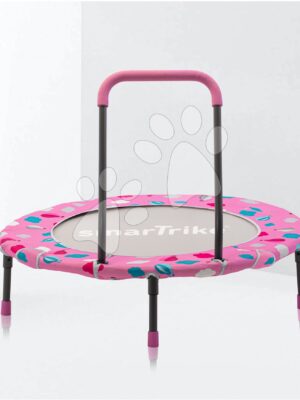 Trampolína Activity Center 3-in-1 Pink smarTrike skladacia okrúhla s obvodom 92 cm s rúčkou bazénom a 100 ks loptičiek od 10 mesTrampolína Activity Center 3-in-1 Pink smarTrike skladacia okrúhla s obvodom 92 cm s rúčkou bazénom a 100 ks loptičiek od 10 mes