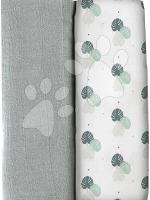 Textilné plienky z bavlneného mušelínu Bolte 2 Swadlles 120 cm Beaba Mirage Grey/Jungle sada 2 kusov od 0 mesTextilné plienky z bavlneného mušelínu Bolte 2 Swadlles 120 cm Beaba Mirage Grey/Jungle sada 2 kusov od 0 mes