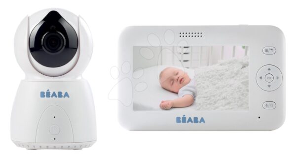 Elektronická opatrovateľka Zen + Video Baby Beaba s panoramatickým a infračerveným nočným videním od 0 mesiacovElektronická opatrovateľka Zen + Video Baby Beaba s panoramatickým a infračerveným nočným videním od 0 mesiacov