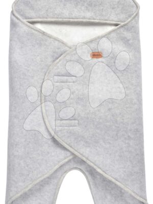 Zavinovačka Babynomade® Double Fleece Beaba Heather Grey White dvojvrstvová extra teplá sivá od 0-6 mesZavinovačka Babynomade® Double Fleece Beaba Heather Grey White dvojvrstvová extra teplá sivá od 0-6 mes