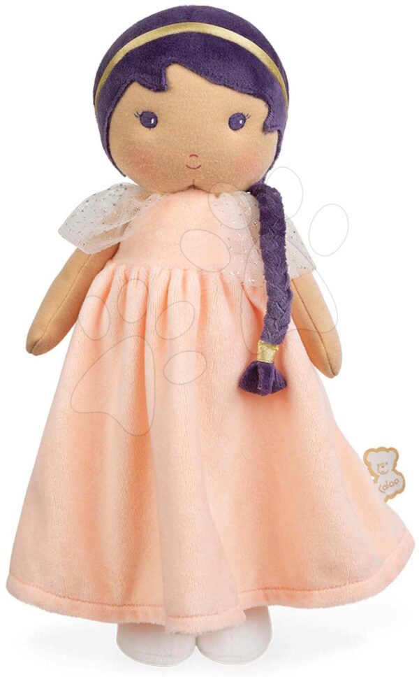 Bábika pre bábätká Tendresse Iris K Doll Kaloo 31 cm z jemného materiálu v dlhých šatočkách od 0 mesBábika pre bábätká Tendresse Iris K Doll Kaloo 31 cm z jemného materiálu v dlhých šatočkách od 0 mes