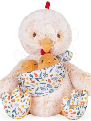 Plyšový otec kohút s kuriatkami Linoo Chicken Dad Plush Paul Kaloo krémový 35 cm z jemného plyšu v darčekovej krabičke od 0 mesPlyšový otec kohút s kuriatkami Linoo Chicken Dad Plush Paul Kaloo krémový 35 cm z jemného plyšu v darčekovej krabičke od 0 mes