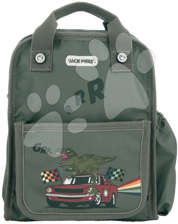 Školská taška batoh Backpack Amsterdam Small Race Dino Jack Piers malá ergonomická luxusné prevedenie od 2 rokov 23*28*11 cmŠkolská taška batoh Backpack Amsterdam Small Race Dino Jack Piers malá ergonomická luxusné prevedenie od 2 rokov 23*28*11 cm